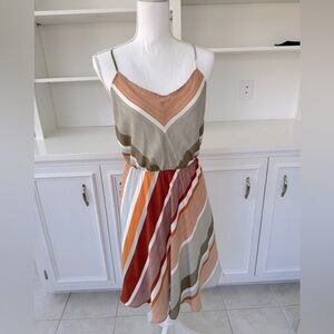 Lauren Conrad dress earth tones